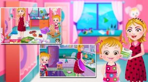 Baby Hazel Cleaning Time Online Game Kids Game