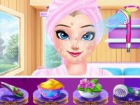 Ice Princess Holiday Spa Relax - Facial Spa Game - Kids Dress Up Game