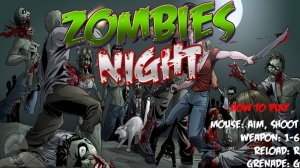 Zombies Night Online Arcade Game